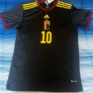 🥉BELGIUM 2023 WORLD CUP EDEN HAZARD SIZE XL FAN VERSION JERSEY